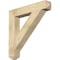 Ekena Millwork Traditional Craftsman Rough Sawn Bracket, Douglas Fir, 6"W x 38"D x 38"H BKT06X38X38TRA04RDF - alternate 1